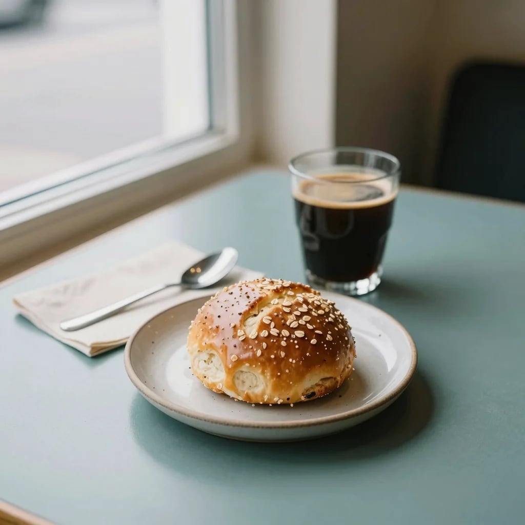Coffee and Cardamom Bun