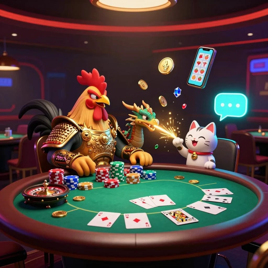 Live Poker Table